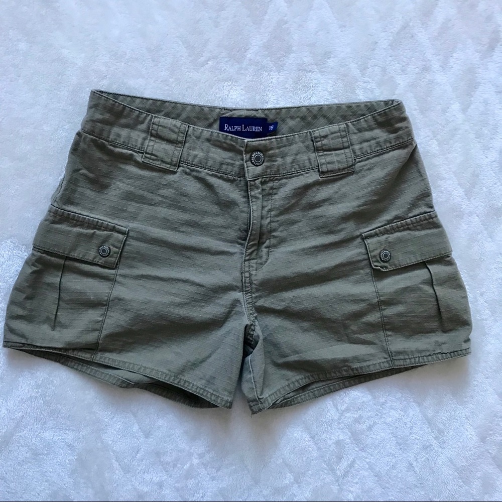 ❤️ Ralph Lauren olive green/brown shorts